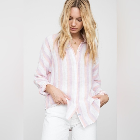 Rails Alyssa Top In Dusk Stripe - L - Picture 1 of 6